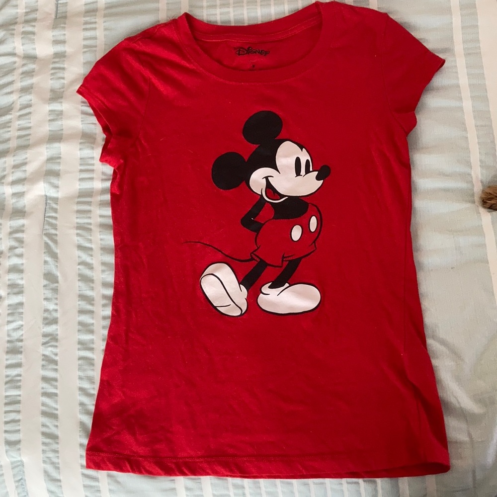 Short Sleeve Micky Mouse Tee